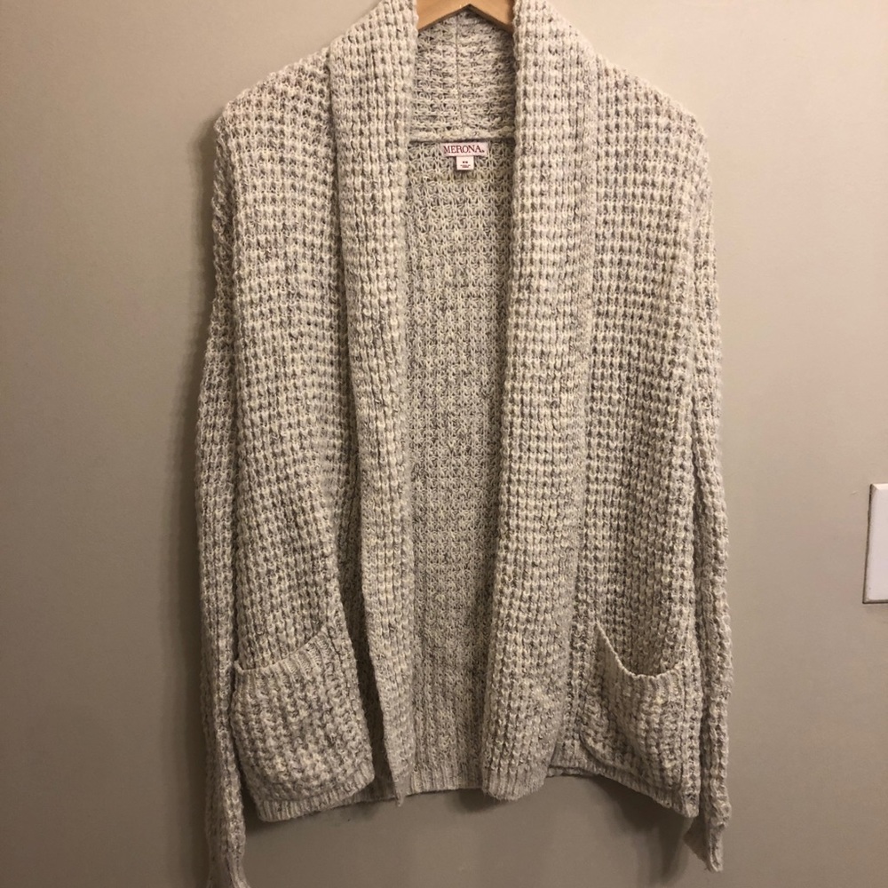 Cream cardigan